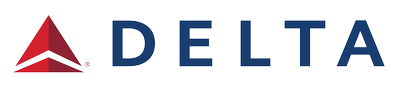 Logo for sponsor Delta Airlines